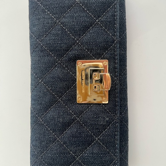 Michael Kors handbag and wallet denim - Picture 5 of 16